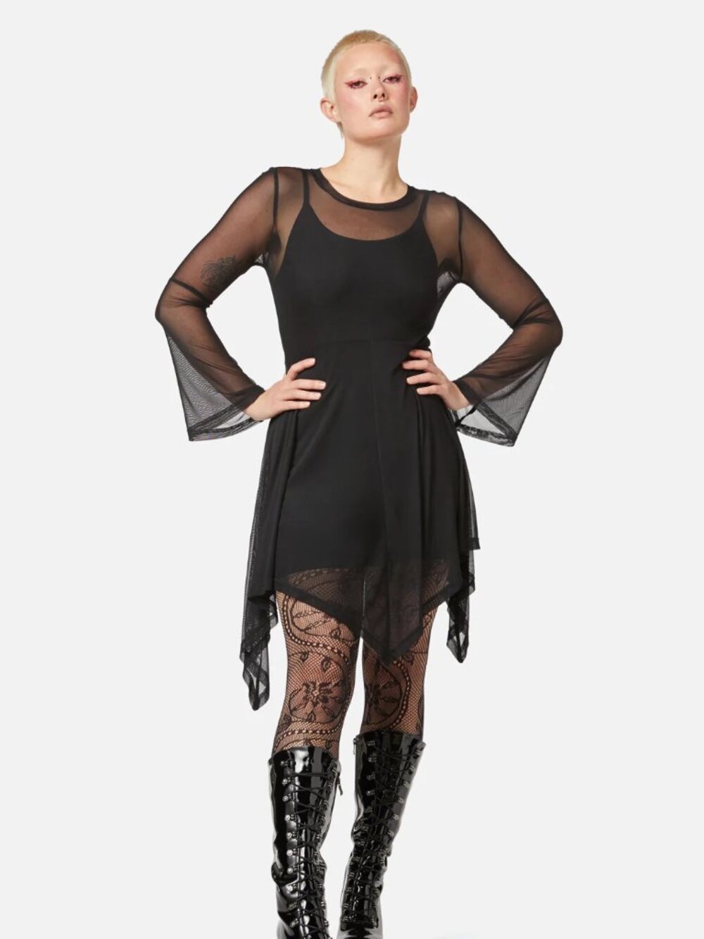 Fern Mesh Dress